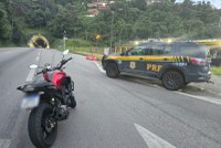Motocicleta adulterada é apreendida em Petrópolis