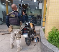 PRF apreende motocicleta adulterada na Baixada Fluminense