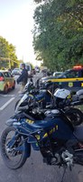 PRF intensifica fiscalização de motocicletas na BR-356 durante Operação 2 Rodas