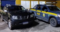 PRF intercepta caminhonete "clonada" na Costa Verde do Rio
