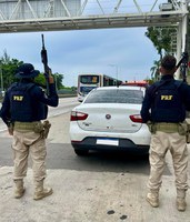 PRF recupera veículo roubado na Ponte Rio-Niterói