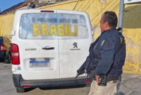 Veículo adulterado é apreendido na Rodovia Presidente Dutra