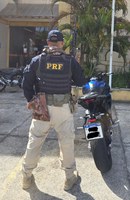 PRF apreende motocicleta adulterada na Pavuna