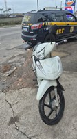 PRF recupera motocicleta roubada em Itaboraí