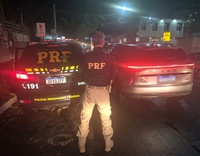 PRF recupera carro com registro de furto na Região Metropolitana do Rio