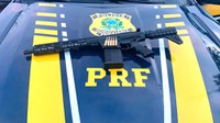 Operação Égide: PRF apreende fuzil e grande quantidade de drogas em Seropédica