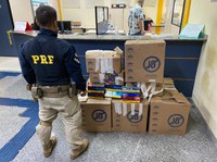 PRF recupera carga de cigarro roubada