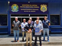 PRF recebe visita do Corregedor da Polícia Militar do estado do Rio de Janeiro