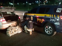PRF apreende 65 quilos de maconha