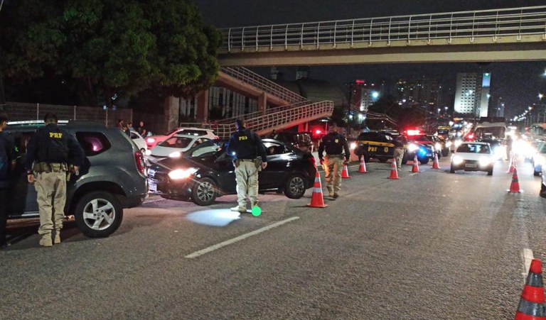 Três condutores foram presos por embriaguez durante Operação Rota Brasil 2022 no RN
