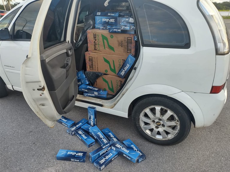 Carga de cigarro é apreendida em Riachuelo/RN