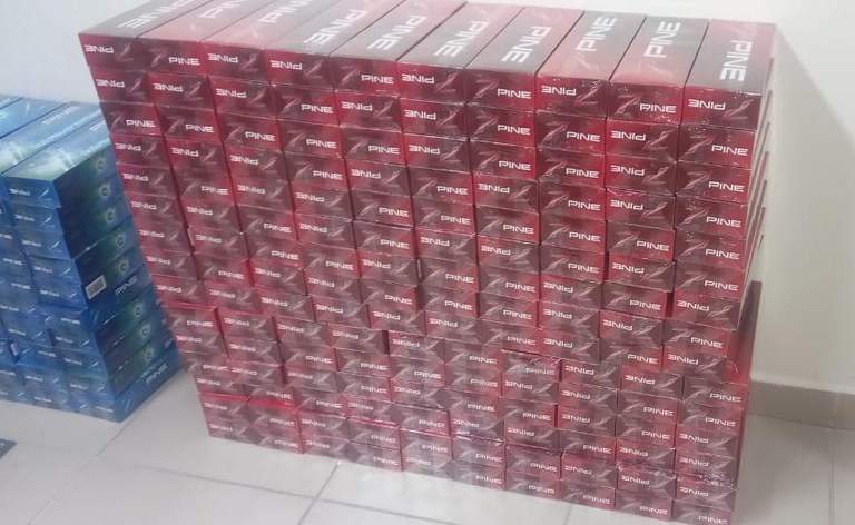 Um homem foi preso por contrabando de cigarros em São Gonçalo do Amarante/RN