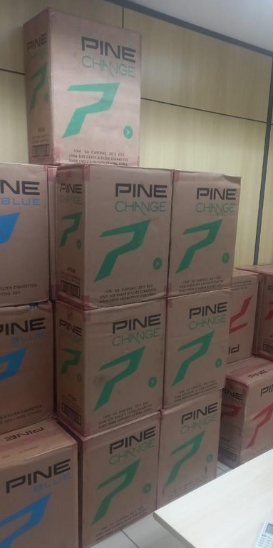 Um homem foi preso por contrabando de cigarros em São Gonçalo do Amarante/RN