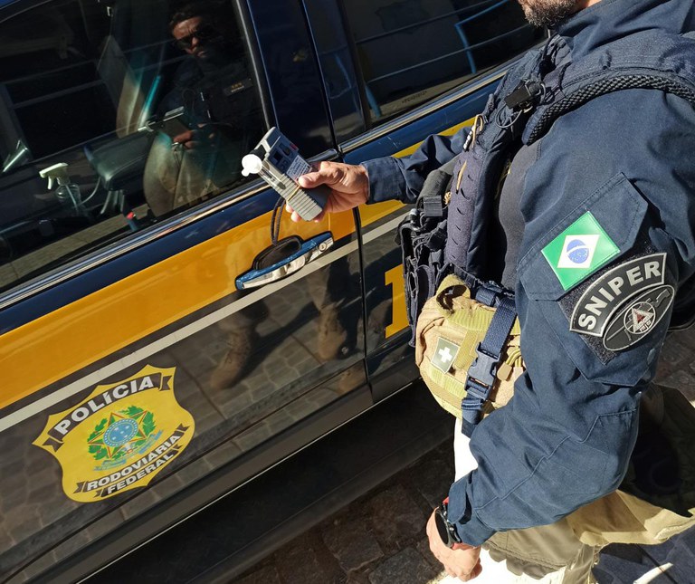 Três condutores são presos por embriaguez volante neste final de semana pela PRF no RN