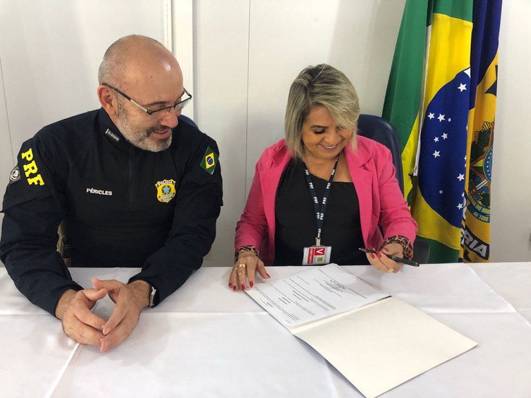 Polícia Rodoviária Federal dá início à adesão das escolas municipais ao Projeto Educar no RN no ano de 2023