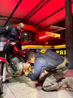 PRF prende homem com motocicleta adulterada em São José de Mipibu/RN