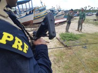 PRF e IBAMA realizam ação conjunta nos litorais potiguar e paraibano