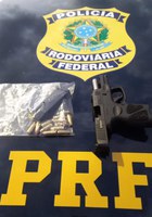PRF prende homem em Mossoró/RN por porte ilegal de arma de fogo