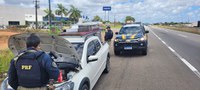 PRF recupera dois veículos e prende dois homens na Grande Natal/RN