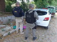 PRF recupera veículo e prende um homem na Grande Natal