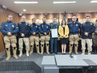 Policiais Rodoviários Federais são homenageados na Câmara Municipal de Natal