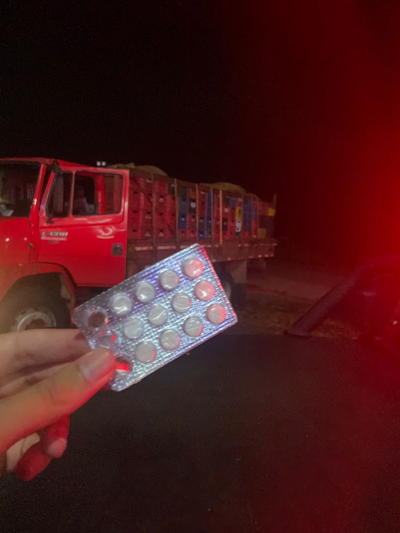 PRF apreende anfetamina com caminhoneiro no Rio Grande do Norte