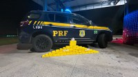 PRF prende dois homens por tráfico de drogas na BR-101 em São José de Mipibu/RN