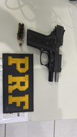 PRF prende homem por porte ilegal de arma de fogo, embriaguez ao volante e resistência em São José de Mipibu/RN