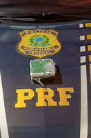 PRF prende passageiro de ônibus com 1kg de cocaína em São José de Mipibu/RN