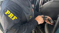 PRF apreende arma ilegal em veículo durante operação em São Gonçalo do Amarante/RN