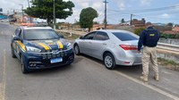 PRF recupera, em Natal/RN, mais um veículo roubado