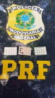 Durante Operação Carnaval, PRF flagra motorista de ônibus interestadual com comprimidos de "rebite" na BR-226, em Campo Redondo/RN