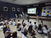 PRF ministra palestra de educação para o trânsito no NEI/UFRN