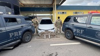 PRF apreende 126 quilos de maconha na BR-304 em Macaíba/RN