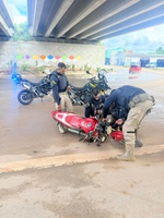 PRF recupera duas motocicletas adulteradas em menos de uma hora em Goianinha/RN