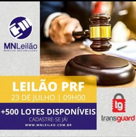 PRF realiza o terceiro leilão de veículos retidos do ano de 2021