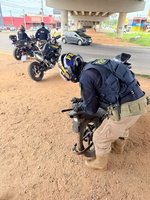 PRF intensifica fiscalização e apreende duas motocicletas adulteradas no RN