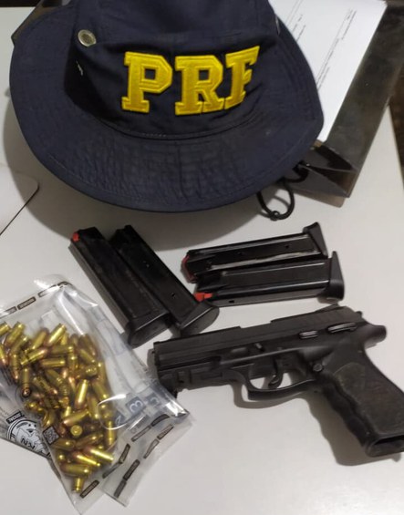 Arma apreendida/Foto: NUCOM-RN