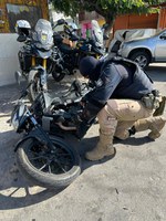 PRF prende homem por conduzir motocicleta adulterada na BR-226, em Tangará/RN