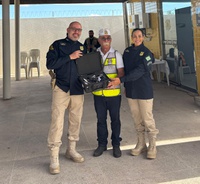 PRF realiza cessão de uso de etilômetro para a Coordenadoria de Trânsito de Ceará-Mirim/RN