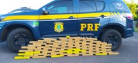 Após perseguição, PRF prende traficante e apreende grande quantidade de maconha em Rosário do Sul/RS