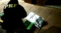 Quase 50kg de maconha são apreendidas pela PRF em Alegrete