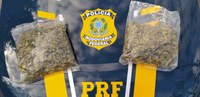 PRF apreende "supermaconha" com passageiro de ônibus em Bagé/RS