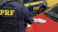 PRF apreende o equivalente a mais de meio milhão de reais sem procedência