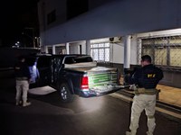PRF prende contrabandista com carga de cigarros no RS