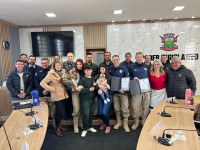 PRFs recebem homenagem na Câmara de Vereadores de Santana do Livramento/RS