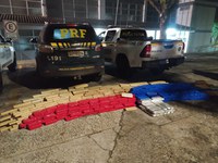 PRF e BM prendem traficante  com carga de quase meia tonelada de maconha em Cruz Alta/RS
