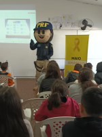 PRF está realizando um intenso trabalho de educação para o trânsito neste Maio Amarelo/RS