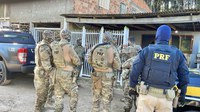 PRF participa de grande operação integrada contra o tráfico de drogas no RS