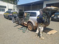 PRF prende contrabandista com carga de cigarros em Alegrete